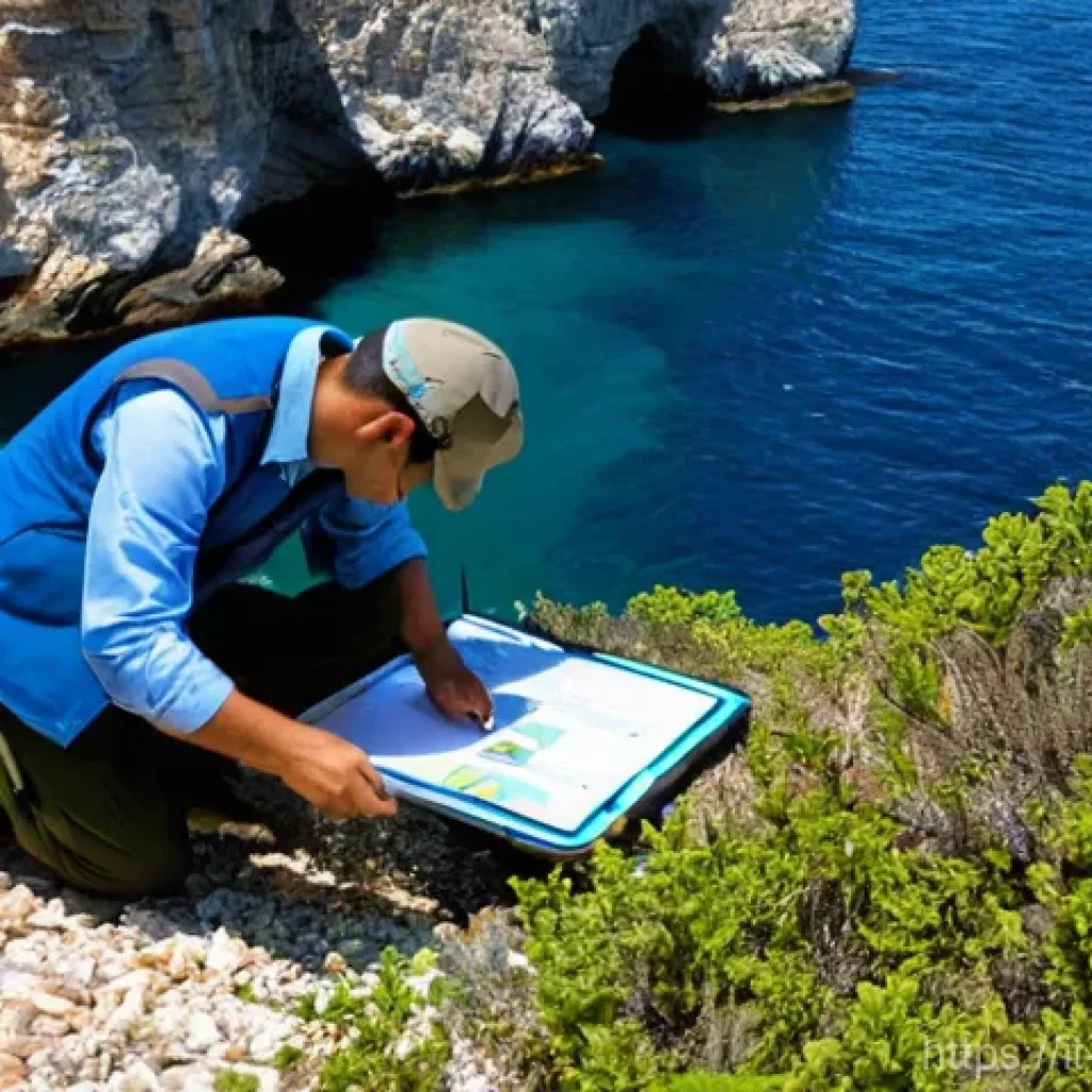 환경관리사 자격증으로 NGO 활동 참여 - **Prompt:** A diverse group of certified environmental professionals, including a woman in her late ...