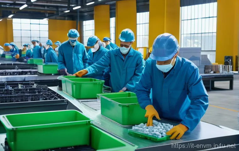 환경관리사 실무 노하우 공유 - **Prompt Title: "The Italian Circular Economy in Action"**
A vibrant, cinematic wide shot of a f...