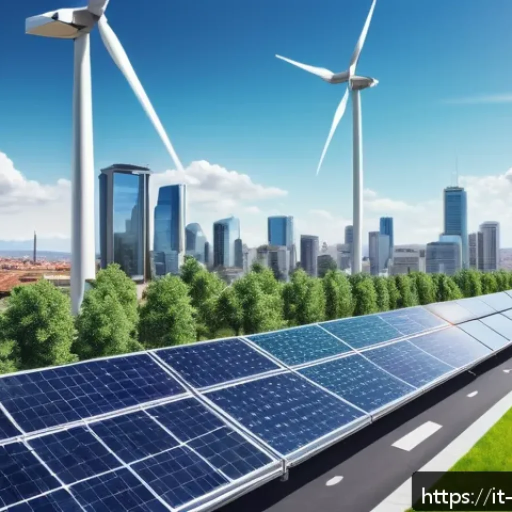 환경관리사와 친환경 정책 연계 - A modern Italian cityscape featuring smart environmental technology in action: digital IoT sensors m...